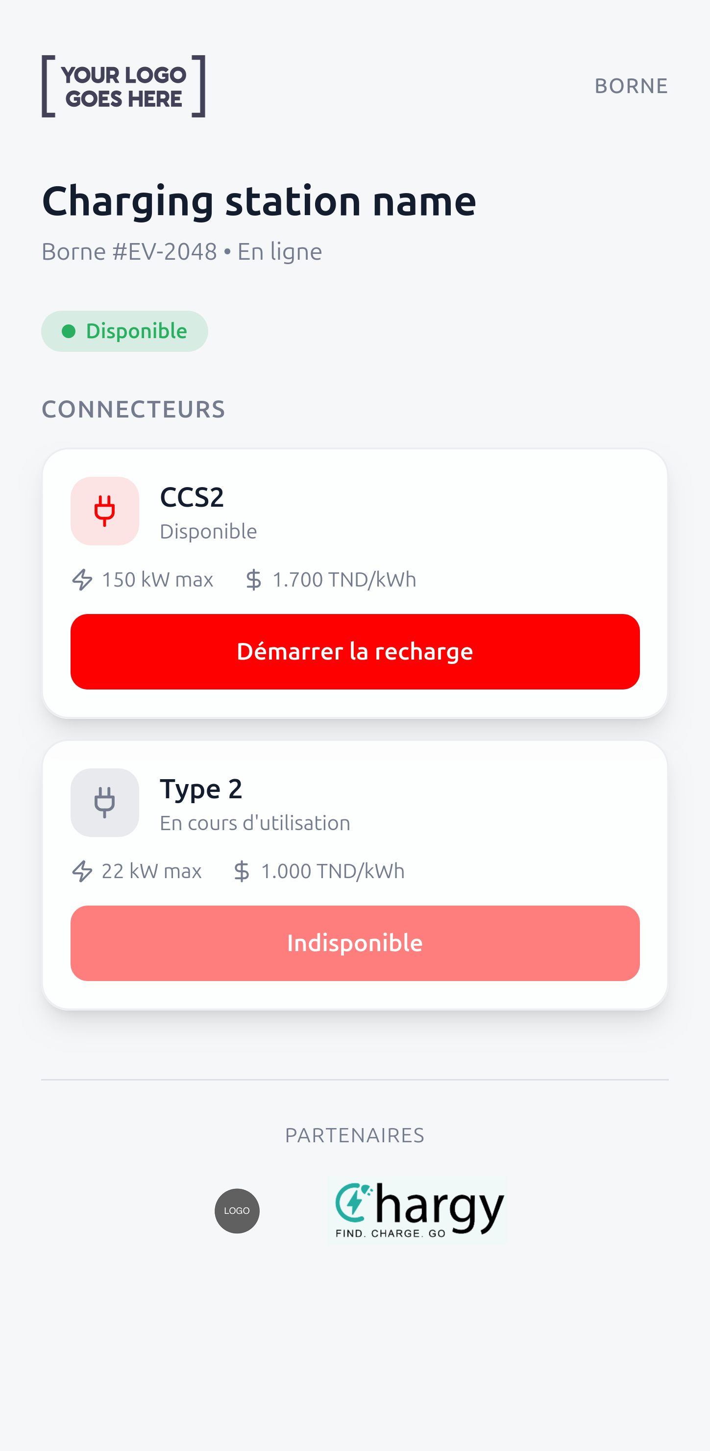 Chargy Web